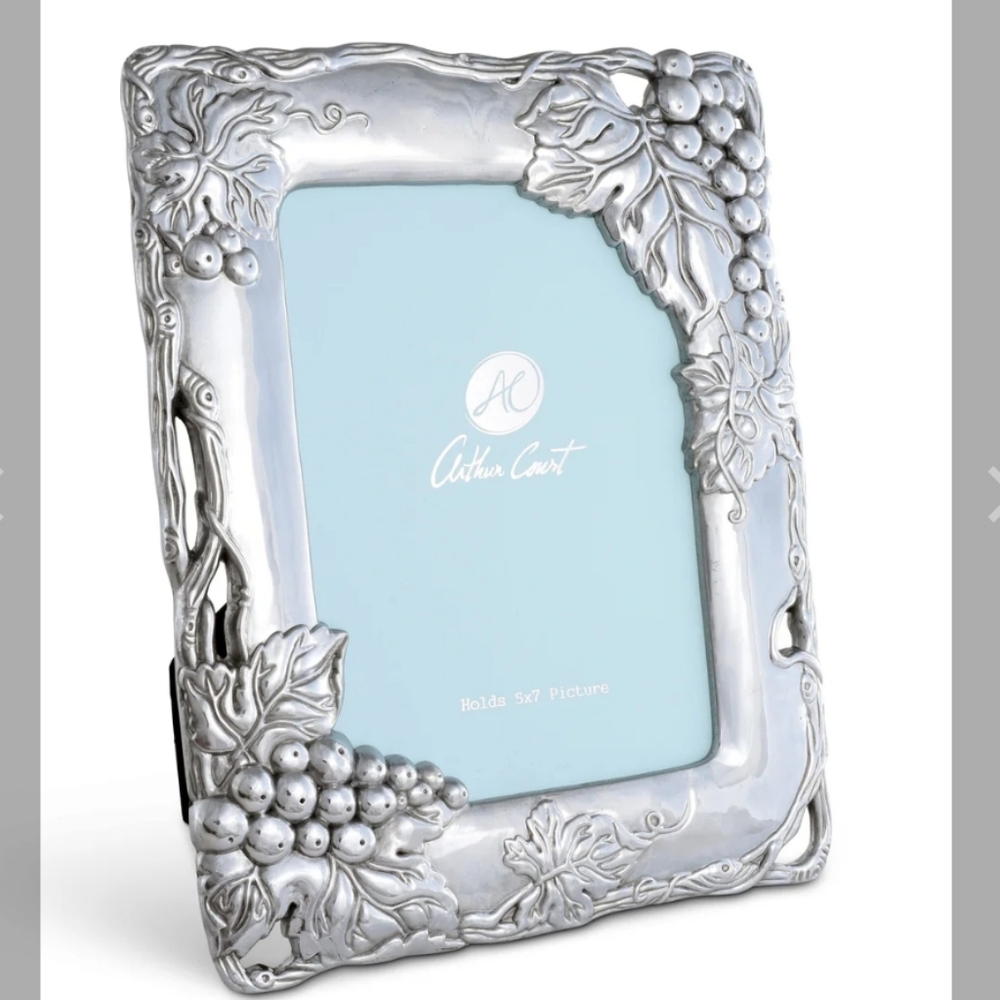 Arthur Court Grape Motif Photo Frame